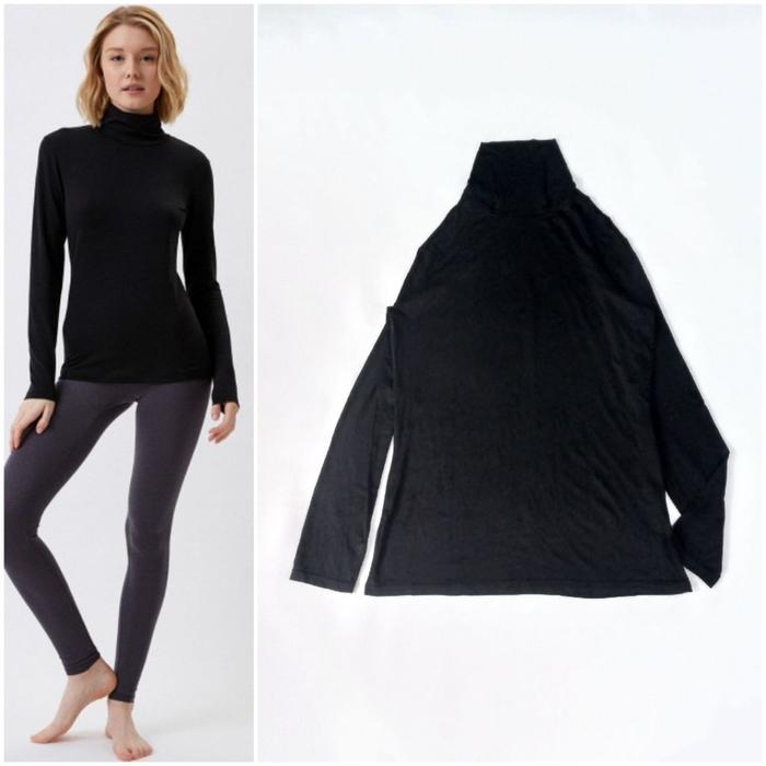 UNIQLO Heattech Turtleneck TShirt