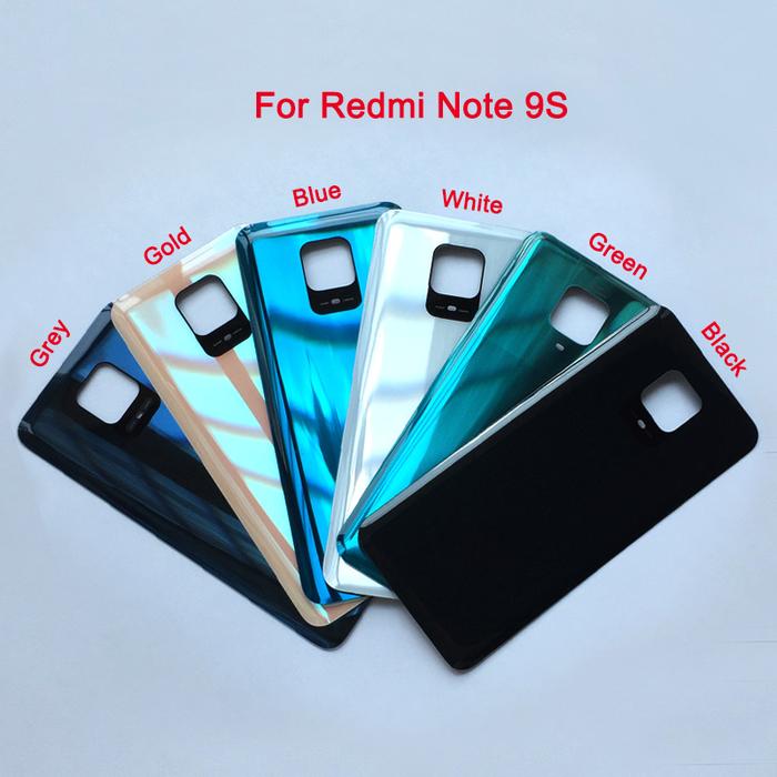Battery Back Cover For Xiaomi Redmi Note 9S Note9S Pro Rear Glass 3D
