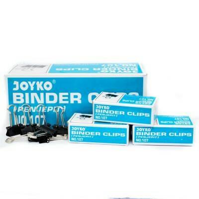 READY Binder Clip / Klip / Penjepit Kertas Joyko 107 / 1 Pack isi 12 Box