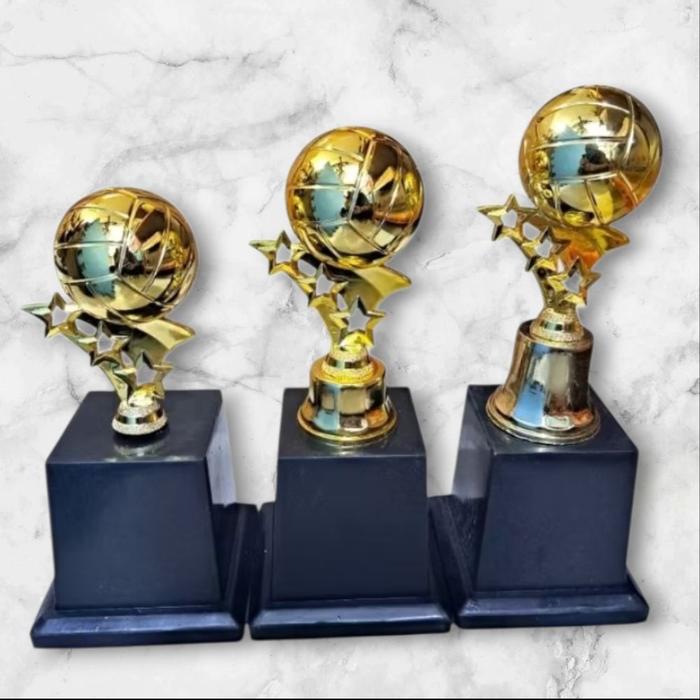 Trophy/ Piala Bill Figure Kepala Bola Volley Harga Per(set)