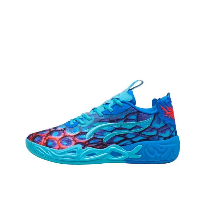 SEPATU BASKET PUMA MB 04 LO ALIEN 'SKIN ULTRA BLUE ORIGINAL SHOES '