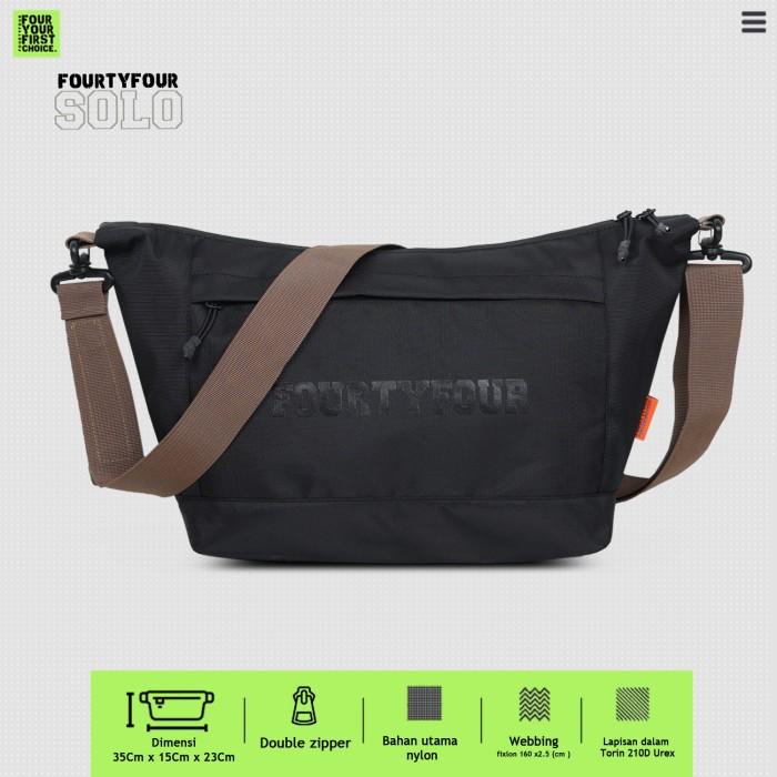 Tas Selempang Pria ESENBO SOLO - Slingbag Casual Premium ESENBO - Hitam