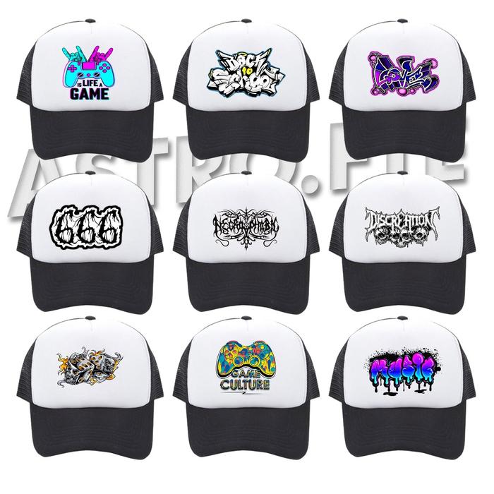 Topi Cowok Keren Topi Jaring Pria Topi Trucker Topi Pria Keren