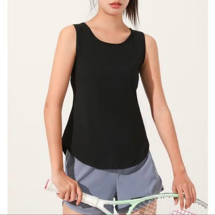 Performance Open-Back Mesh Tank