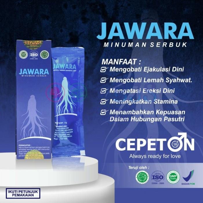 JAWARA OBAT HERBAL + STAMINA PRIA TAHAN LAMA + JAWARA PER SACHET TERMURAH