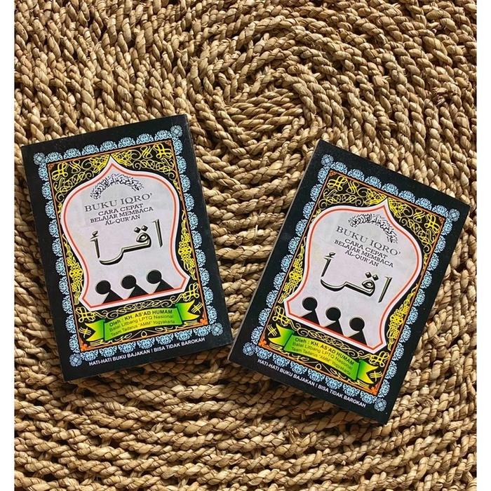 APEN Buku Iqro Ukuran Besar & Kecil Perlengkapan Belajar Mengaji
