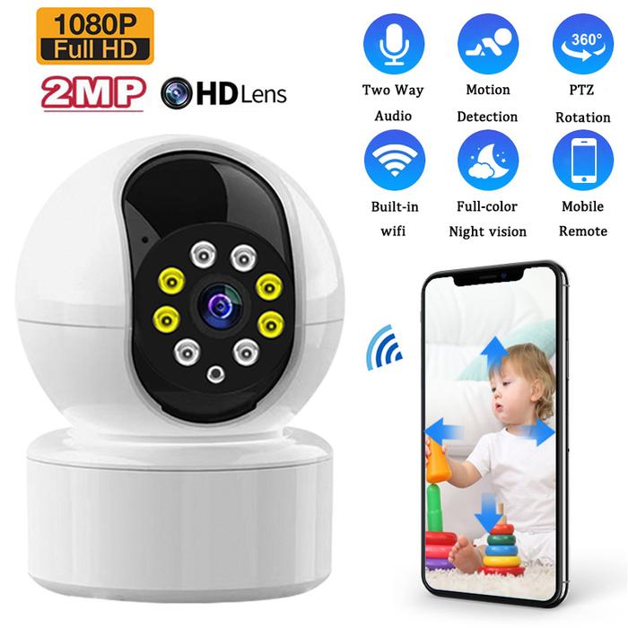 2MP Indoor Surveillance Camera Wifi Security Ip Camera Full Color