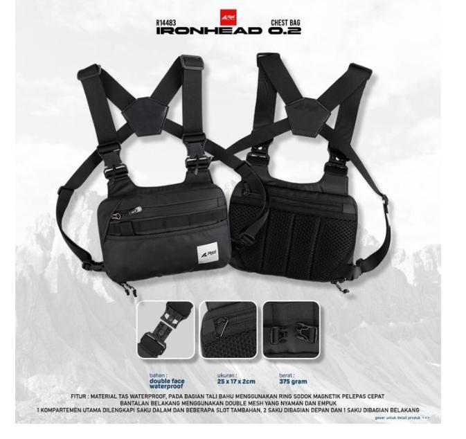 CHEST BAG AREI IRONHEAD 0.2