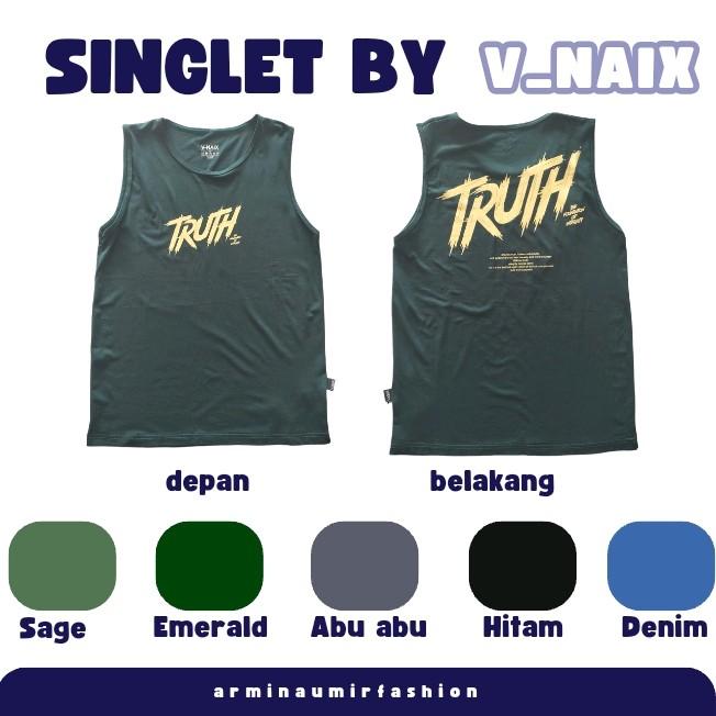 Kaos Singlet Cowo By V-Naix