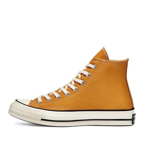 Sepatu Sneakers Unisex Chuck 70 High Sunflower Egret Original 162054C