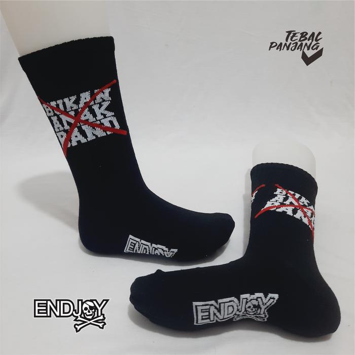 Endjoy Socks Kaos kaki Bukan Anak Band Kpop campursari koplo Dangdut Rock Punk Hardcore Underground 