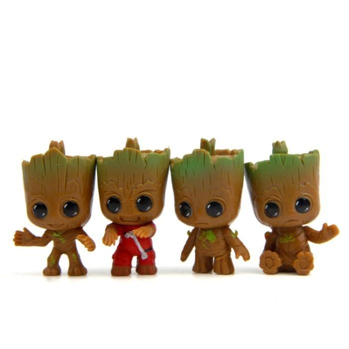 Gantungan Kunci Baby Groot Keychain I Am Groot Lucu KYC 21