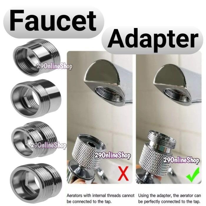 adaptor adapter sambungan drat konektor kran selang shower keran air faucet cuci