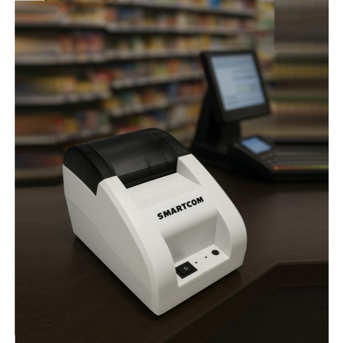 SMARTCOM ~ Paket Printer Thermal Bluetooth RPP02 + 10 Roll Kertas