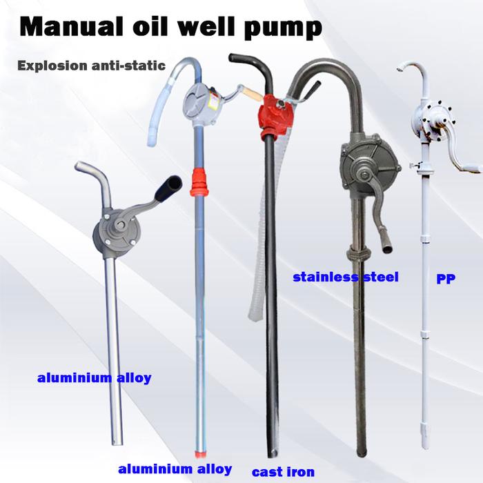 Pompa Sumur Minyak Tangan Pompa Cair Pompa Diesel Manual