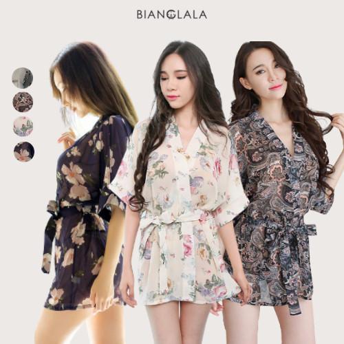 Lingerie Outer Motif Bahan Transparant All Size Lr22