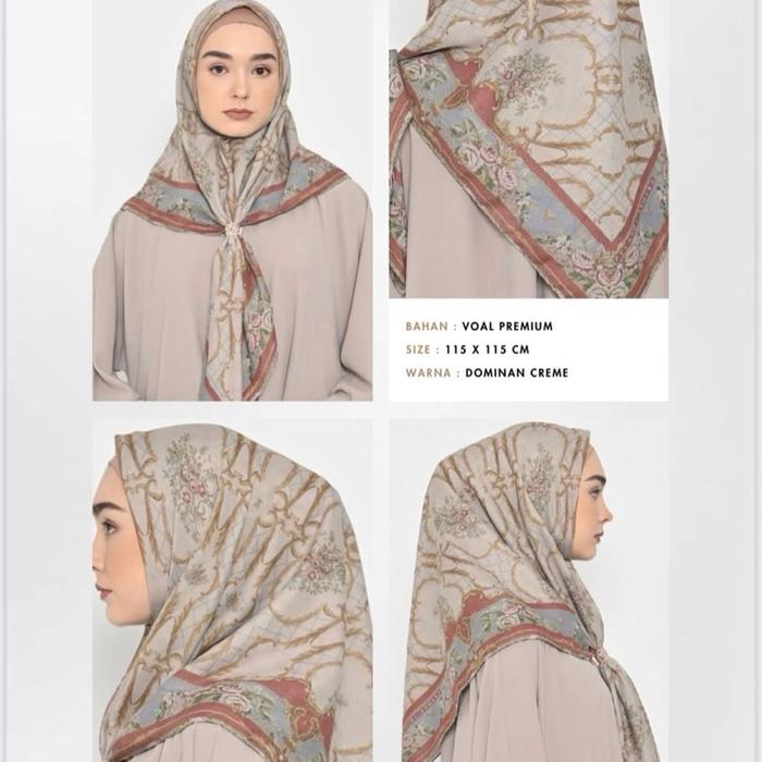 PELANGI ASMARA SCARF - HIJAB SEGIEMPAT