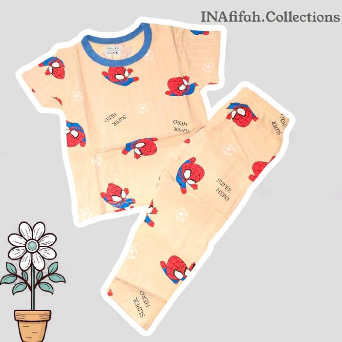 Fashion Kids || Set Piyama Organik || Set CP Organik