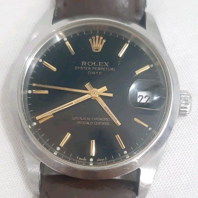 Preloved jam tangan vintage Oyster perpetual date Automatic, mesin Miyota .