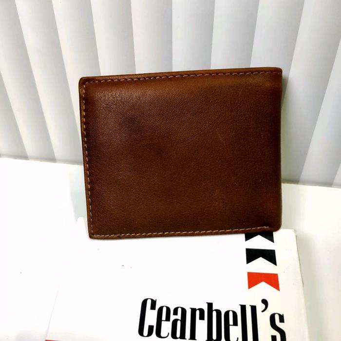 Dompet Pria Lipat Dua Kulit Asli Cearbell's / Dompet Kulit Asli Cearbell's