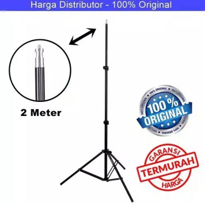 TRIPOD 2M - TRIPOD RINGLIGHT - TRIPOD 2 METER STAND KAMERA
