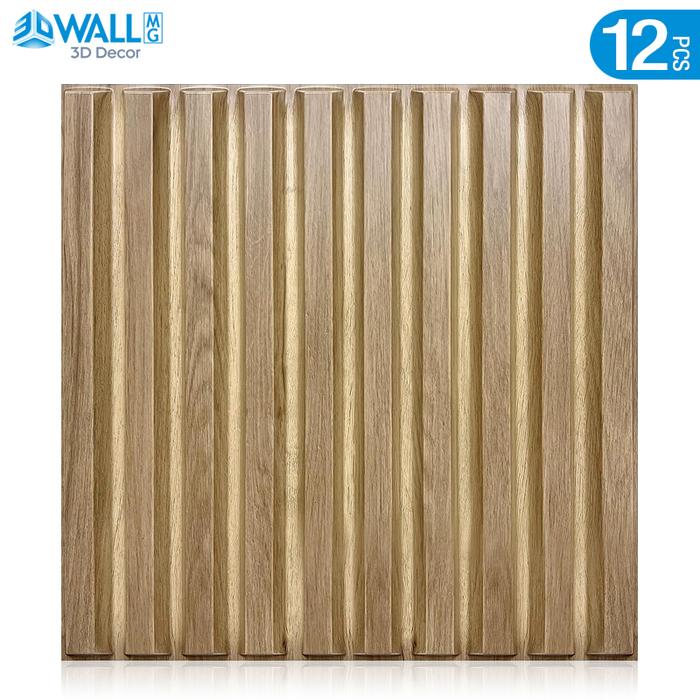 12pcs 50x50cm Stiker dinding 3d, dekorasi rumah panel dinding 3d,