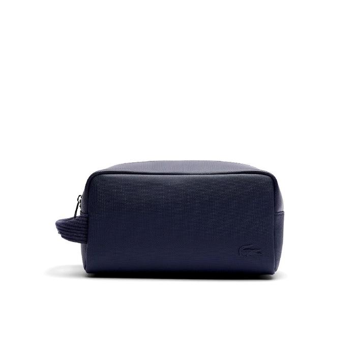 Lacoste Men's Classic Toiletry Bag Clutch Pria - Blue