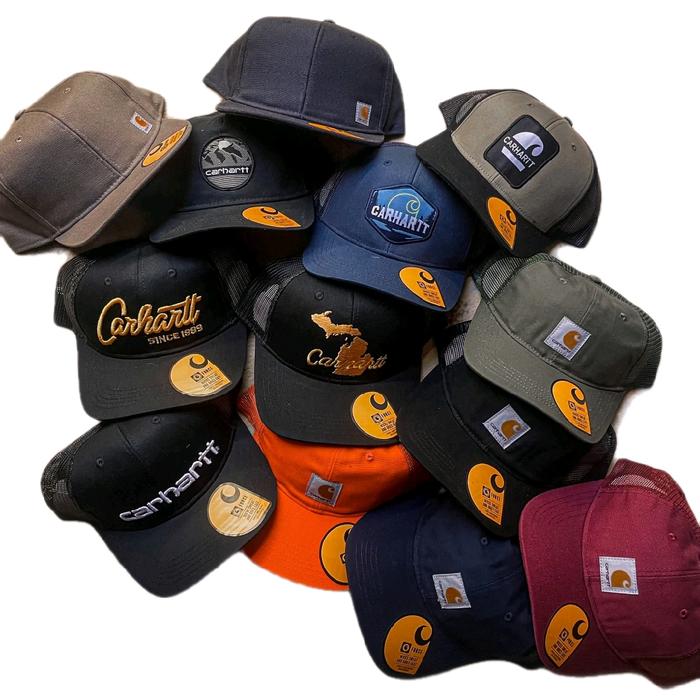 Carhartt Topi Baseball Pria Wanita Seri Buatan Bangladesh Variasi Warna Terbaik Lucu dengan Logo Kar