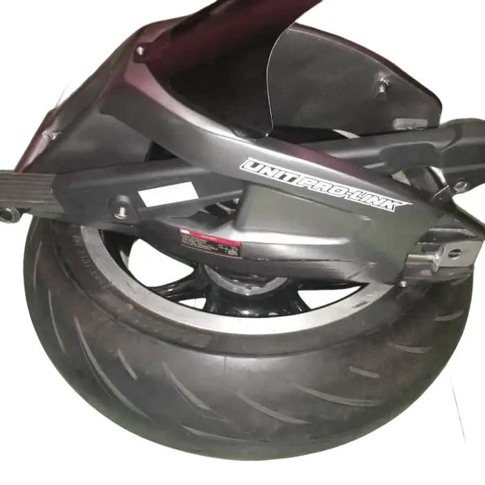 arm Moge custom untuk Ninja 250 fi lebar ban 150 baru bukan copotan Sparepart Motor