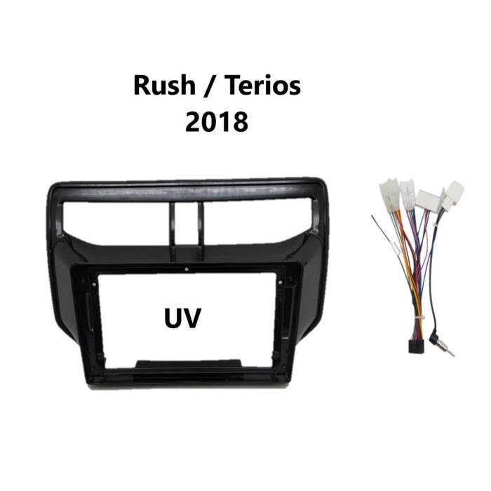 FRAME HEADUNIT ANDROID 7 INCH / 9 INCH / 10 INCH TOYOTA RUSH TERIOS 2018