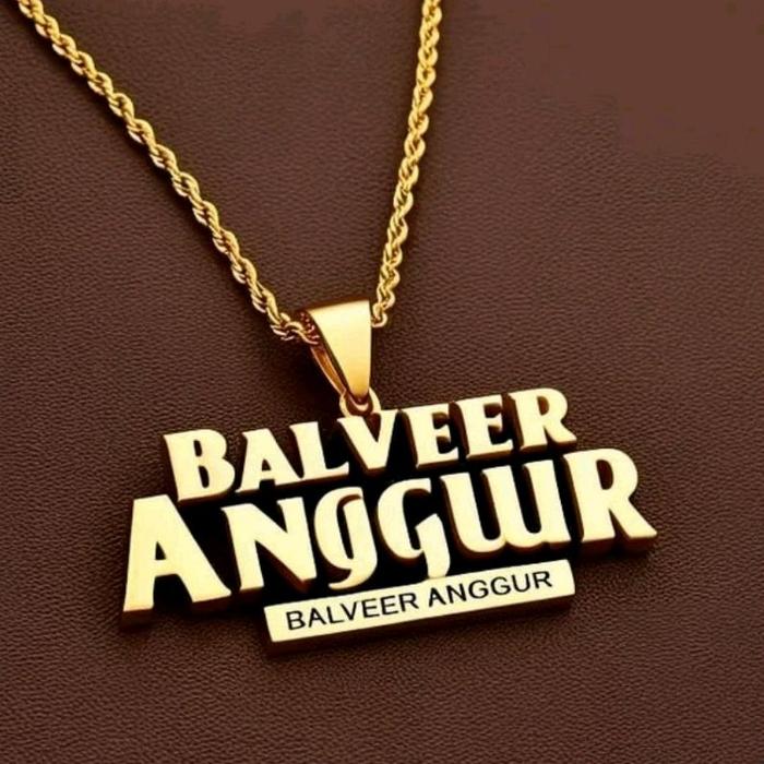 kalung liontin blvr Anggr 16 Costume nama