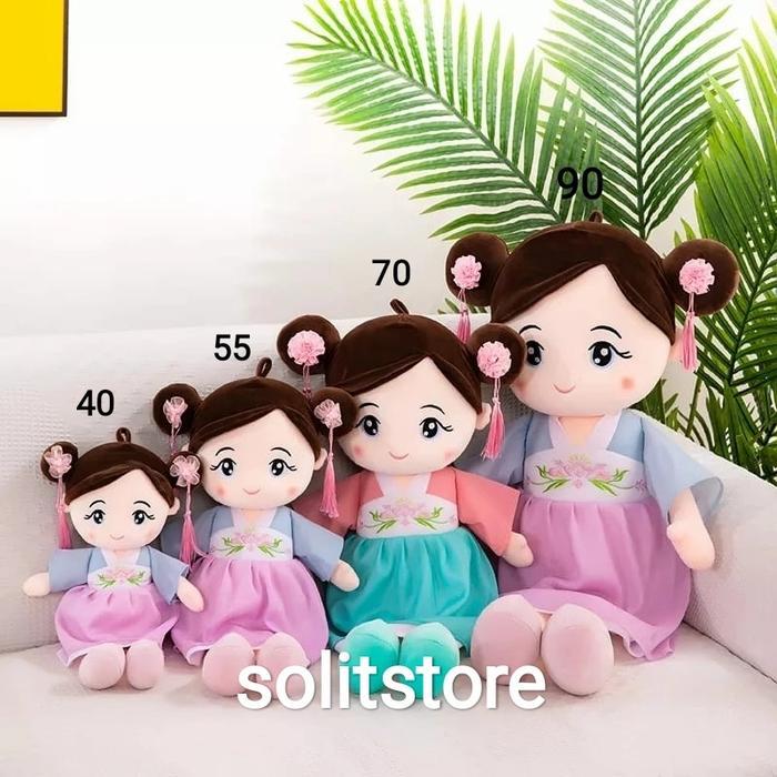 INSTAN BONEKA ANAK LUCU HANBOK KOREA IMPORT LARIS