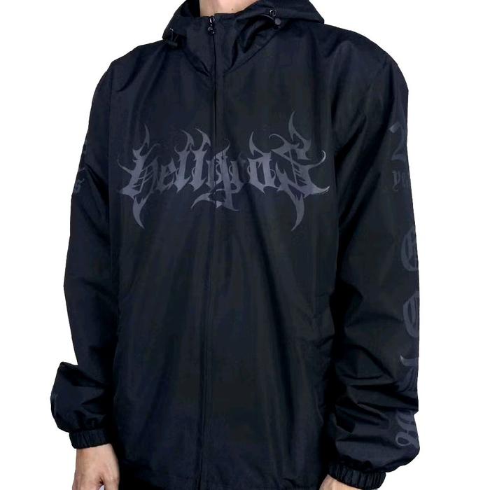 Hellgods - 25years | cagoule | windbreaker | jaket parasit band metal original