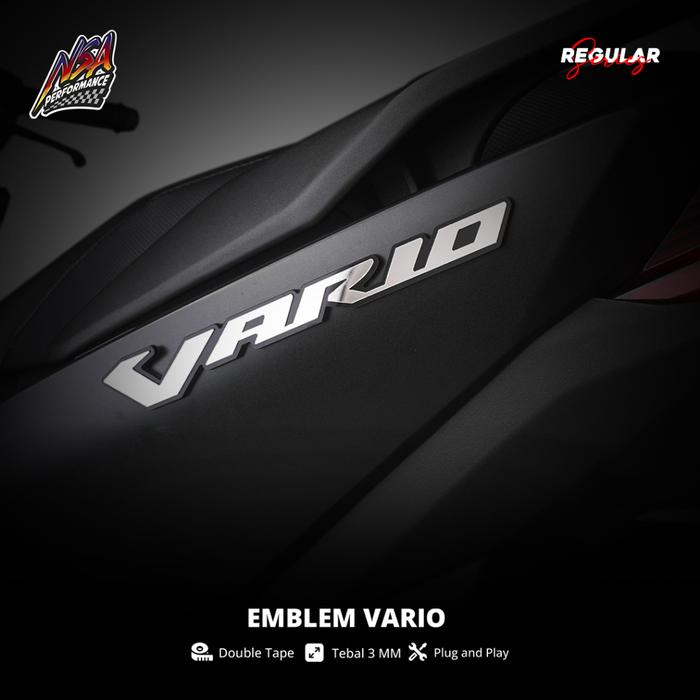 Ready Stok Nsa Emblem Motor Vario Honda Series Emblem Vario Jpg Series Emblem Vario Click Aksesoris
