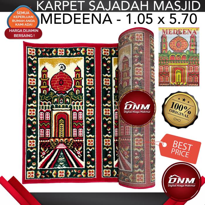 Karpet masjid roll madeena 1.05 x 5.70
