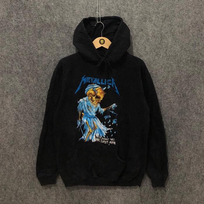 Hoodie  Metalica Second / Hoodie Brand / Hoodie Keren / Hoodie Pria /  Sweater / Hoodie