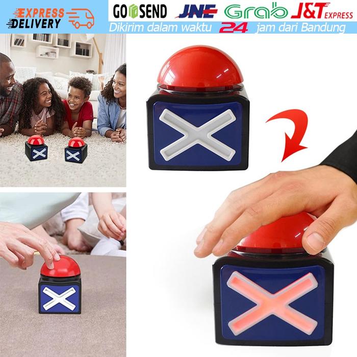 Answer Buzzer / Alat Peraga Permainan Kuis / Game Answer Buzzer Alarm