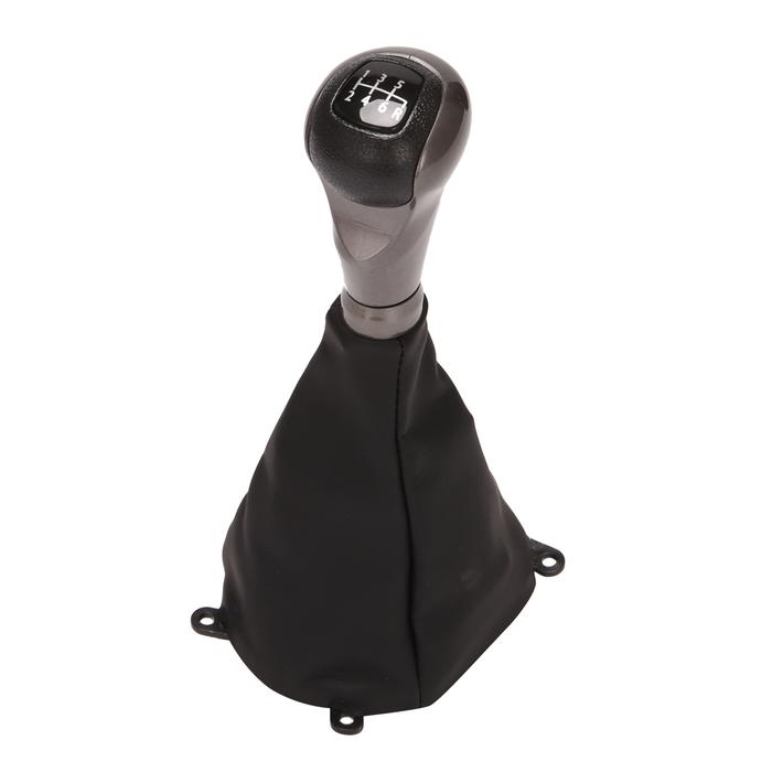 6 Speed Gear Shift Knob Lever Stick Gaiter with Dust Cover for Honda