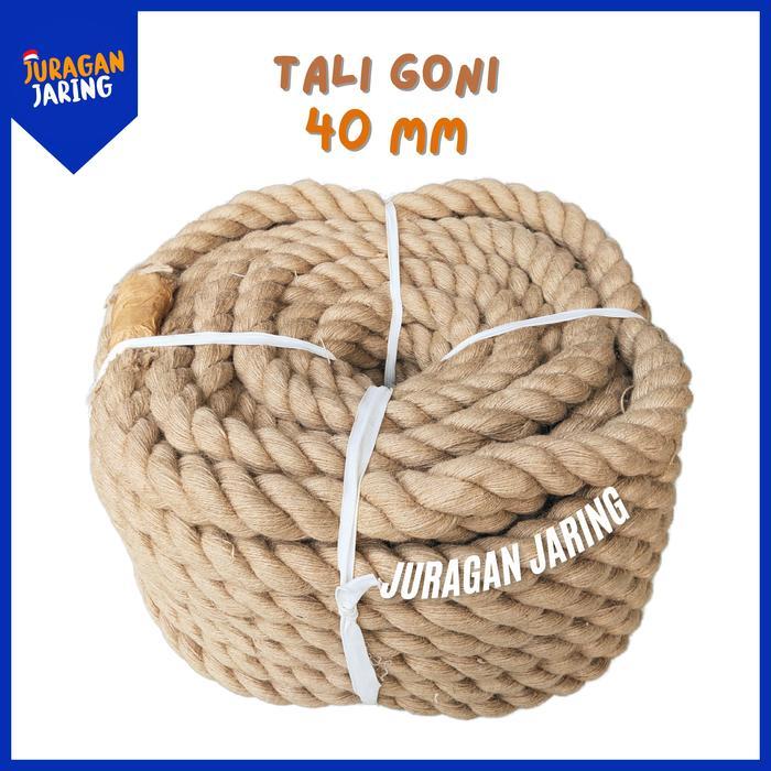 TALI TAMBANG GONI BESAR UKURAN 40 MM TALI DADUNG