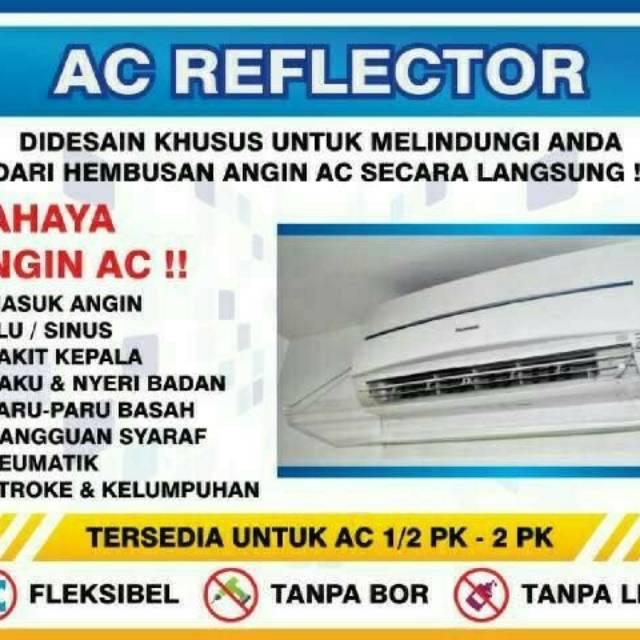 TALANG AC REFLEKTOR PENAHAN ANGIN AKRILIK
