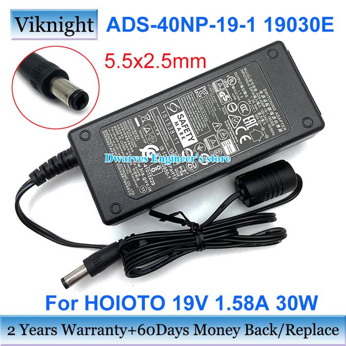 Genuine 19V 1.58A AC Adapter for Hoioto ADS-40NP-19-1 1930E