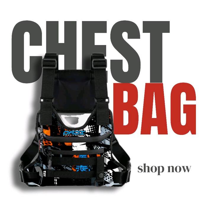 Chest bag ori perinting pria outdoor adventur Terbaru Tas Dada