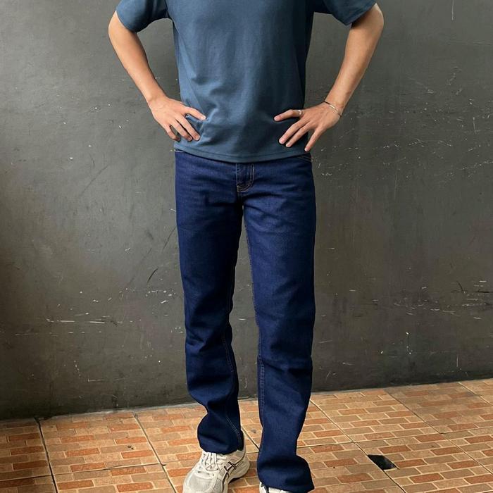 Celana Jeans Panjanga Standar Premium Berkualitas Tinggi Bahan Denim Nyaman di Pakai/Celana Jeans Pa