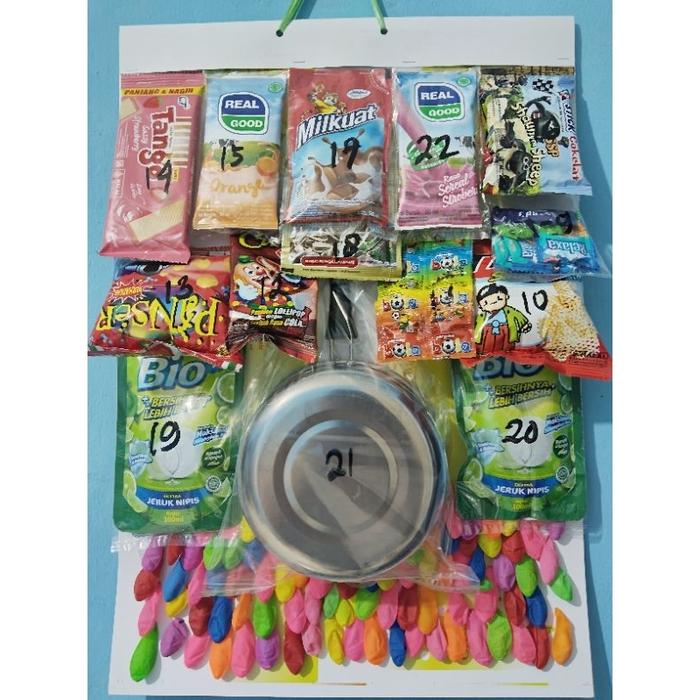 Cabutan balon berhadiah isi 100 pcs. PNC