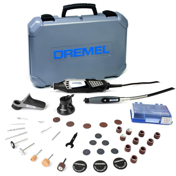 BOSCH Dremel 4000 Rotary Tool 175 W Multi Tool Kit with 3 Attachment