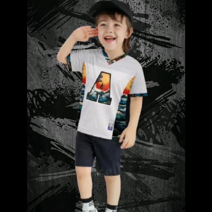 jersey rugby kids initial custom