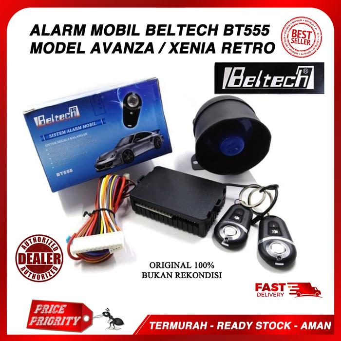 Alarm Remote Mobil Anti Maling / Alarm Mobil Universal Beltech BT555