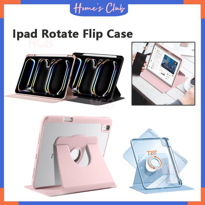 IPad Case 720°rotation Rotate Flip TPU Case for IPad Gen 10.2 Inch IPad7 8 9th