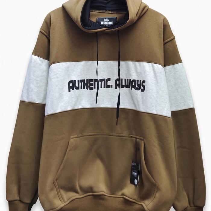 Hoodie Pria Wanita Urgan & Xugoi Original Bahan Katun Taiwan (Grosir & Ecer)