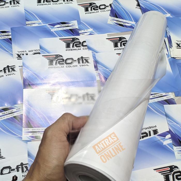 Stiker Scotlite Putih Transparan Bening 1 Roll Sticker Skotlet Motor OSEAN